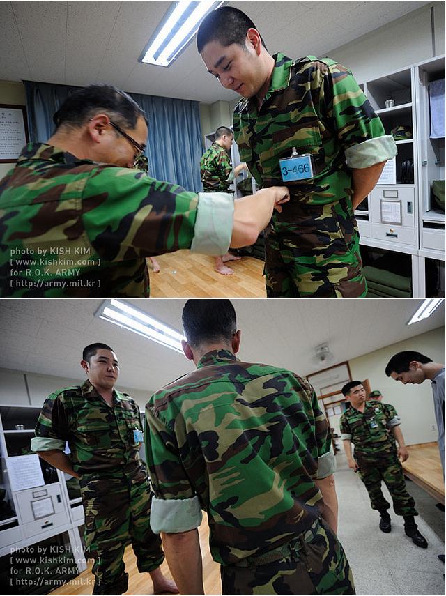 New photo of Super Junior Kangin in the Army revealed Kangin10
