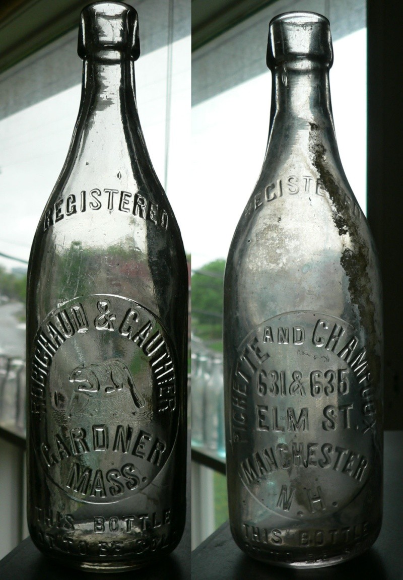 Ma petite collection de bouteilles Américaines / Canadienne-Françaises Can-am12