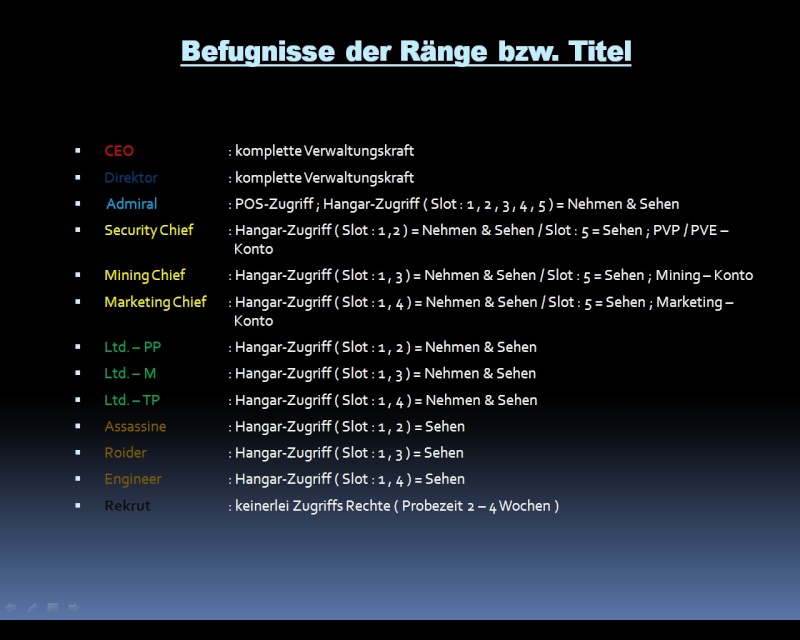 Endgültige Hierarchie ??? H_510