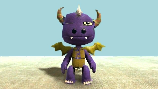 Mes Sackboy Spyro_10