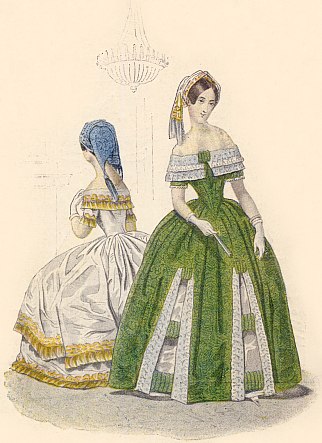 La Mode Sous le Second Empire ( 1840-1870) 184311