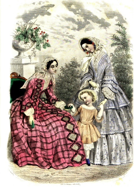 La Mode Sous le Second Empire ( 1840-1870) 18531010