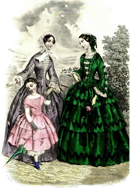 La Mode Sous le Second Empire ( 1840-1870) 1853210