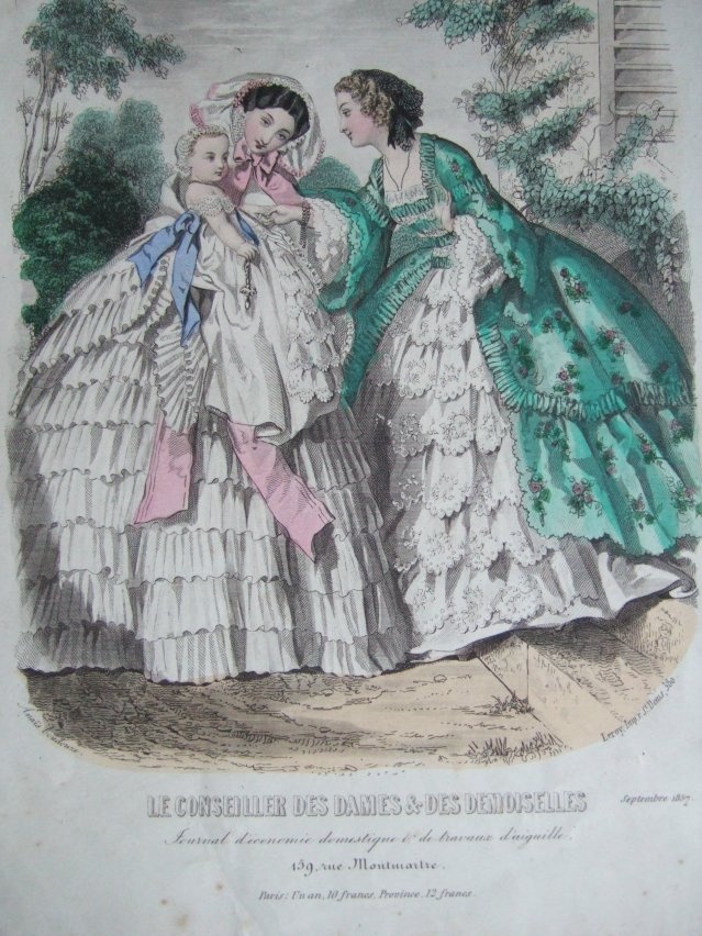 La Mode Sous le Second Empire ( 1840-1870) 1857_b10