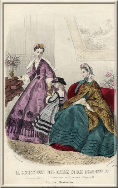 La Mode Sous le Second Empire ( 1840-1870) Nov18610