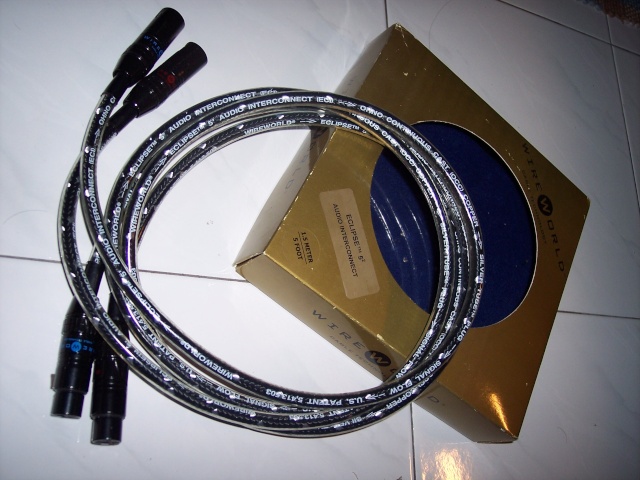 Wireworld Eclipse 5.2 XLR interconnect (sold) 100_7521