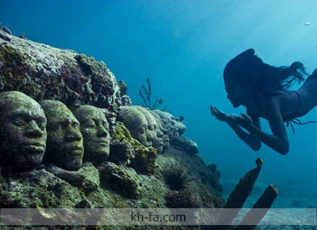 اكبر متحف تحت الماء في المكسيك 111