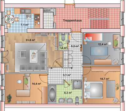 Wohnung der Winston's Evt_fa10