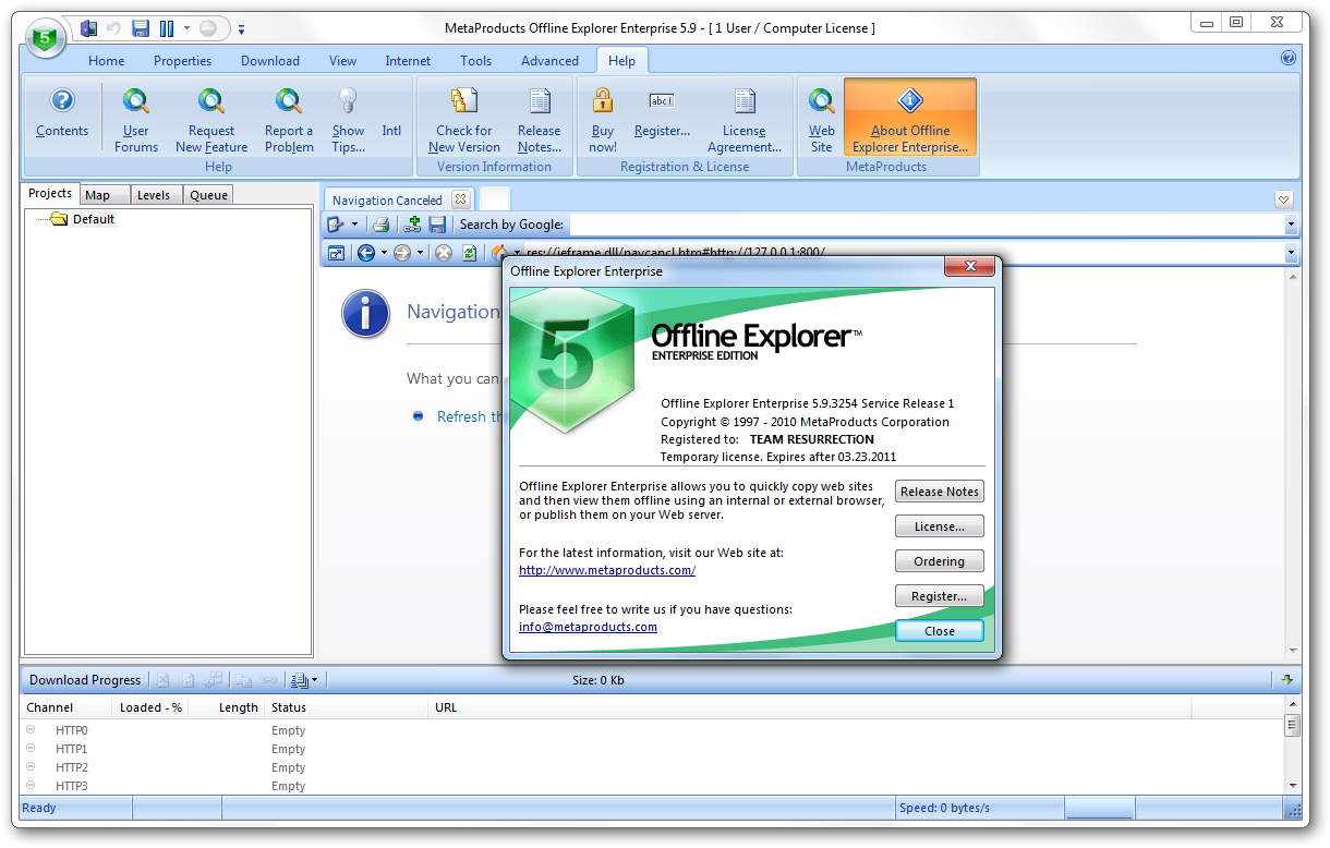 حصريا تصفح المواقع وانت اوفن لاين مع MP Offline Explorer  5tz77810