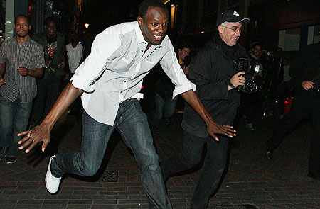Usain Bolt and Friends I just couldnt help it as Im a big fan and these pics of him are cute! Usain-13
