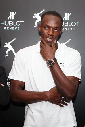 Usain Bolt and Friends I just couldnt help it as Im a big fan and these pics of him are cute! Usain-16