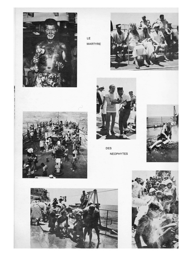 [ Les traditions dans la Marine ] LE PASSAGE DE LA LIGNE - ÉQUATEUR (Sujet unique) - Page 9 Ligne711