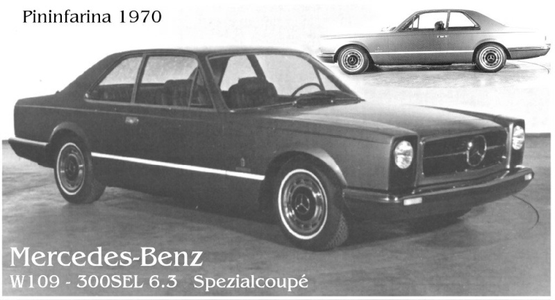 Mercedes Coupé 300 SEL 6.3 Pininfarina (1969) W1093010