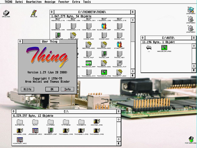 Atari FireBee, un atari Falcon a base de ColdFire Thing10