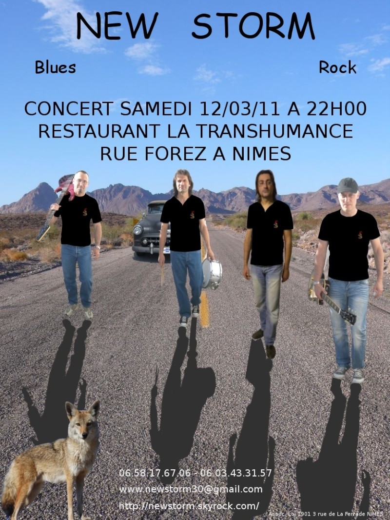 NEW STORM EN CONCERT LE 12 MARS A NIMES La_tra10