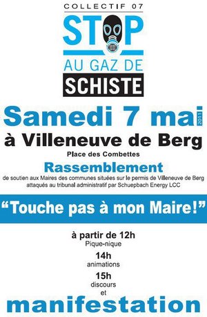 Villeneuve de Berg (07) RASSEMBLEMENT de soutien aux Maires 21528210