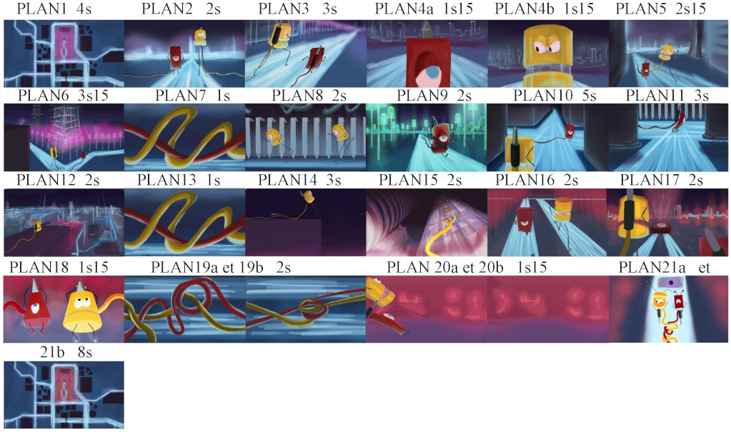 Planning animations selon les plans Colors11