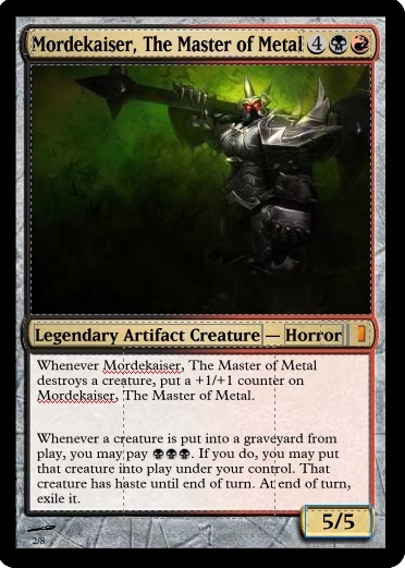 LoL Magic: The Gathering Cards Mordek10