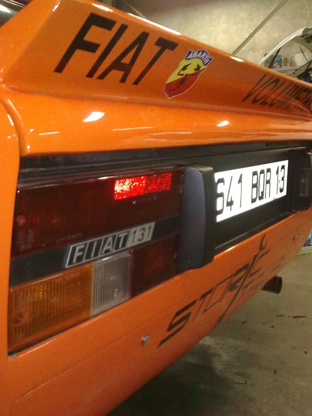 FIAT 131 ABARTH VOLUMETRICO replique gr 4... Photo012