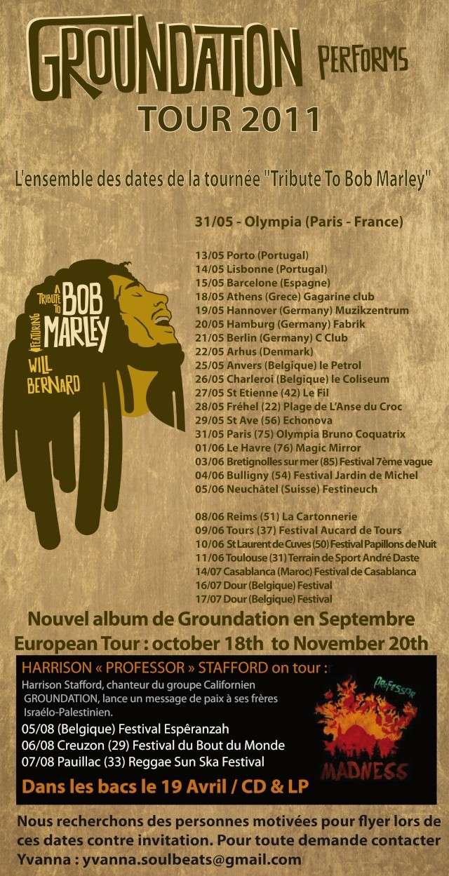 Distribue nos Flyers et on t'invite sur la tournée ! Ground11