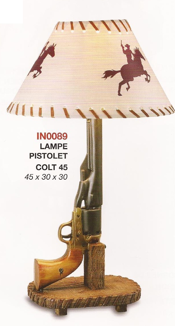 Lampe pistolet colt 45 Lampe_14