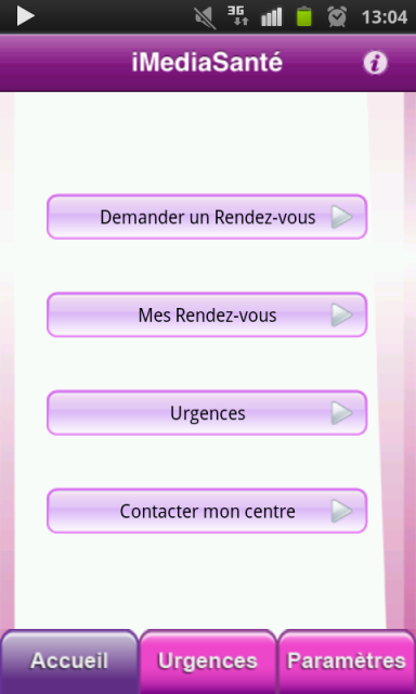 [SOFT] IMEDIASANTE : Prise de Rdv Medical [Gratuit] Accuei11