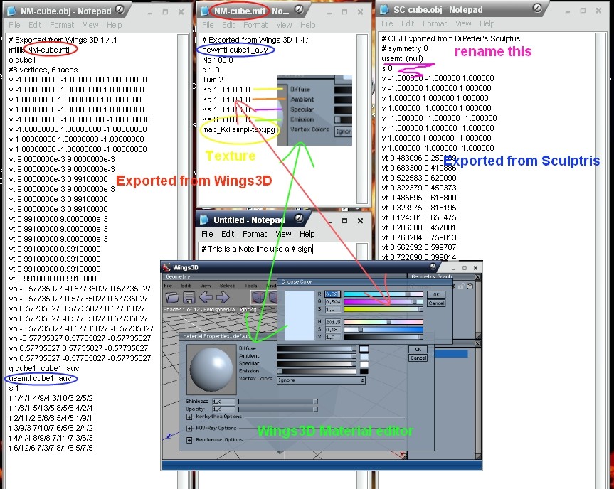 Exporting your Sculptris model Sculpt11