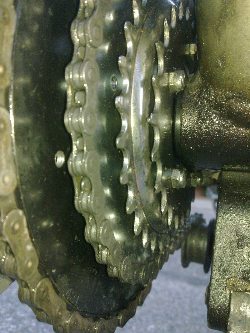 Tetra Chainwheel system for SickBikeparts (Sick Bike Parts, SBP) shift kit 14022013