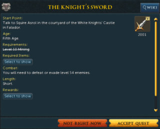 The Knight's Sword 56456410