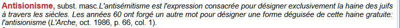 Antisionisme = Antisémitisme  - Page 6 Antisi10