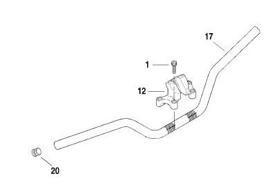 X1 - Fixation supérieure du guidon et les 2 supports phares Captur10