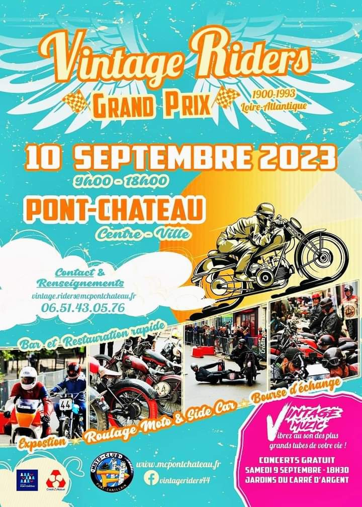 10 septembre 2023 Vintage rider à Pontchateau 44 Fb_img12