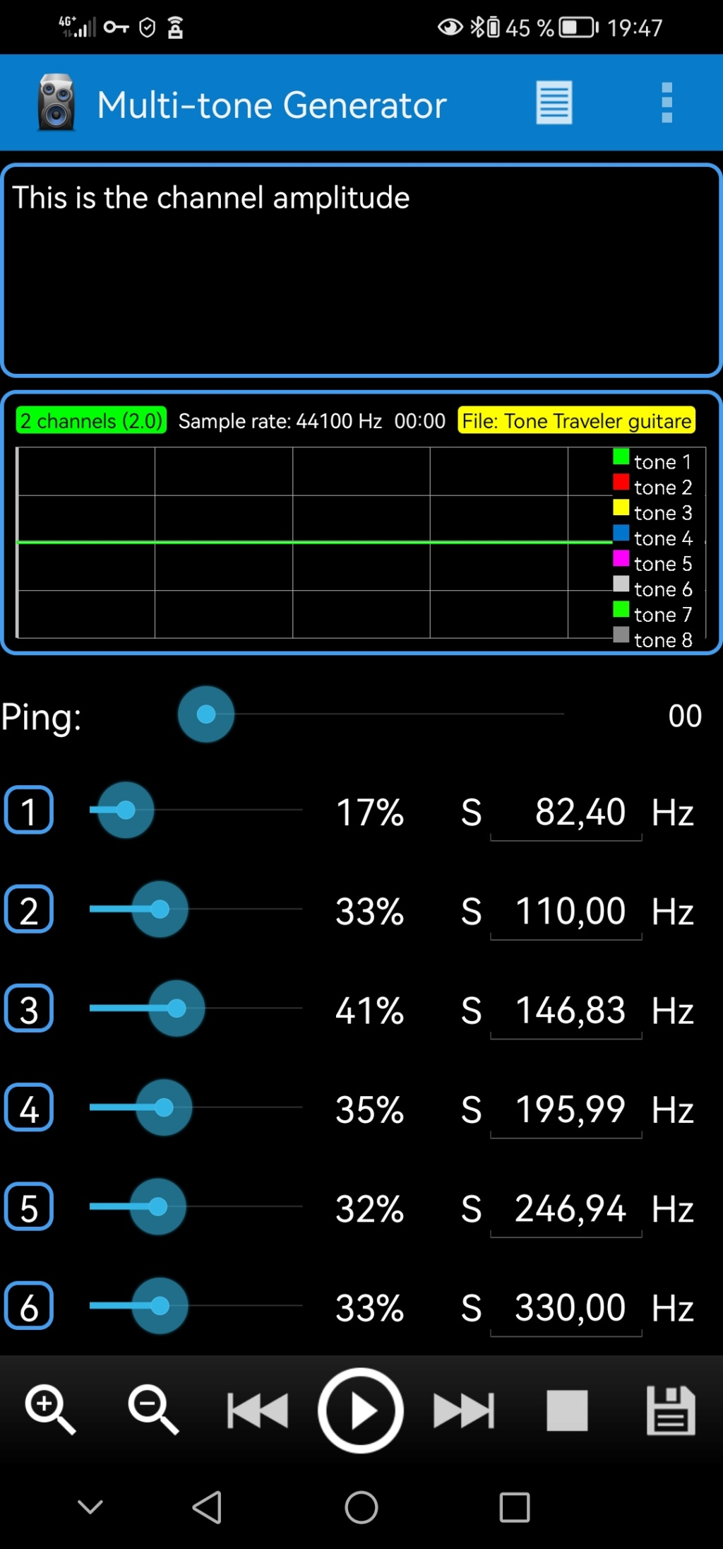 The Tone traveler Screen23