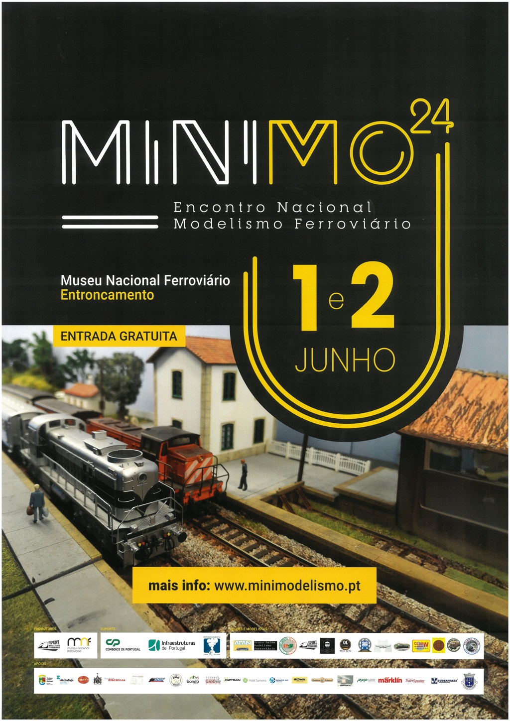 [Portugal] (1-2 Juin24) MiniMo- Musée National Ferroviaire - Entroncamento Cartaz12