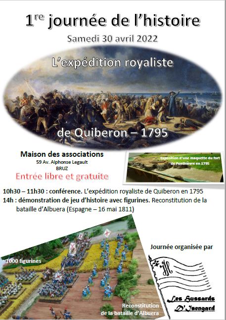 Journée de l'Histoire à Bruz (près de Rennes) samedi 30 avril Afiche10