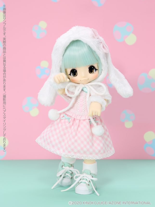 [Kikipop] Rabbit Pon Pon Dream - Cupcake Dream - Shiroskin-chan 5th anniversary ver. (Azone label shop Rakuten Ichiba store limited ver.) Akp00112