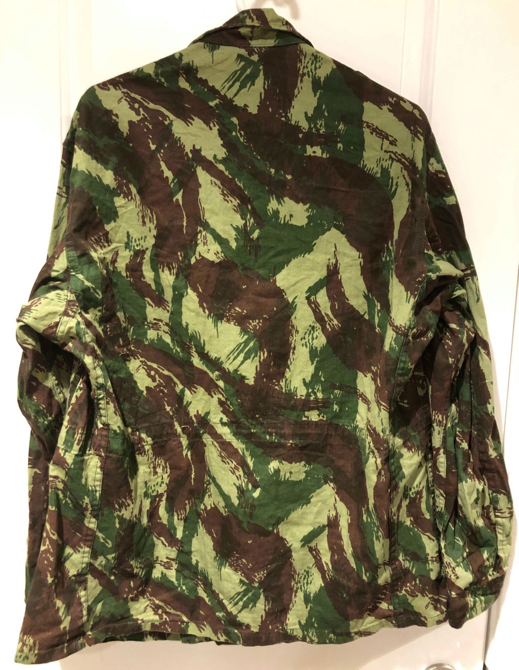 Portuguese Camo F1 Cut Export Uniform with French language tag