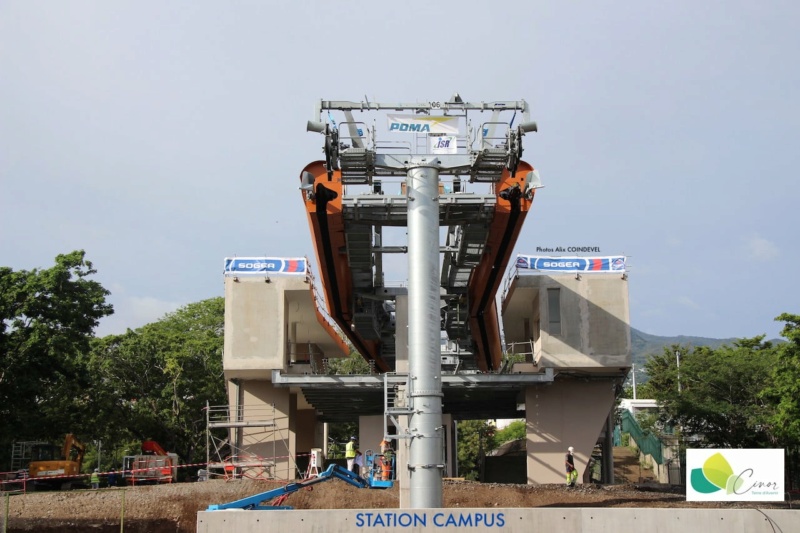 Construction télécabine débrayable 10 places (TCD10) La Réunion CINOR 16510110