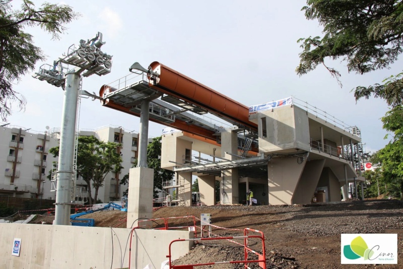 Construction télécabine débrayable 10 places (TCD10) La Réunion CINOR 16571310