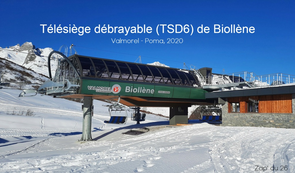 Télésiège débrayable 6 places (TSD6) de Biollène 20210125