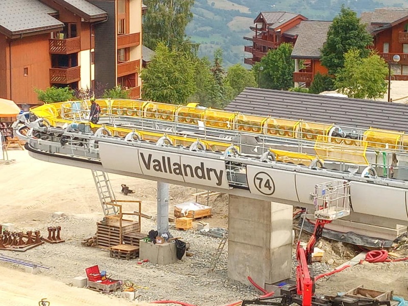 Construction télécabine 10 places (TCD10) Vallandry 22478710