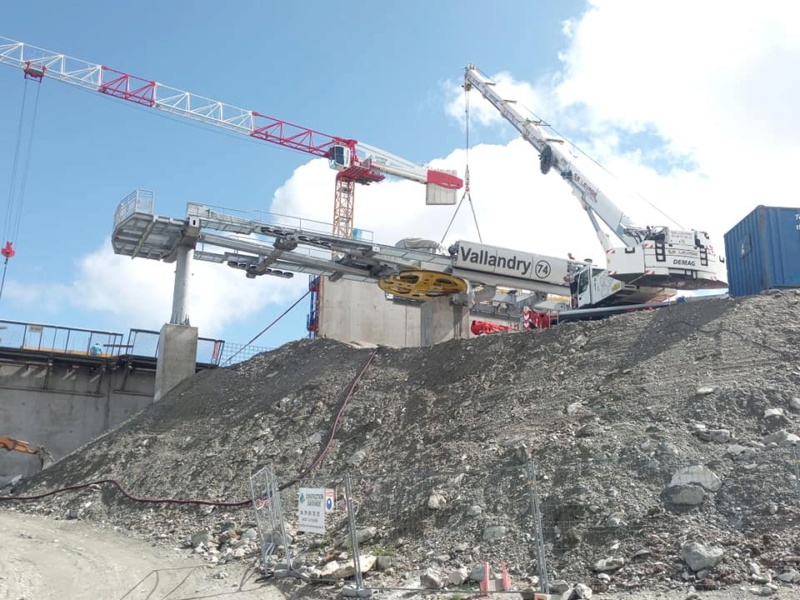 Construction télécabine 10 places (TCD10) Vallandry 22991810