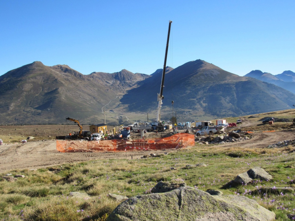 Construction télésiège débrayable 6 places (TSD6) Dôme de la Mine 31095310