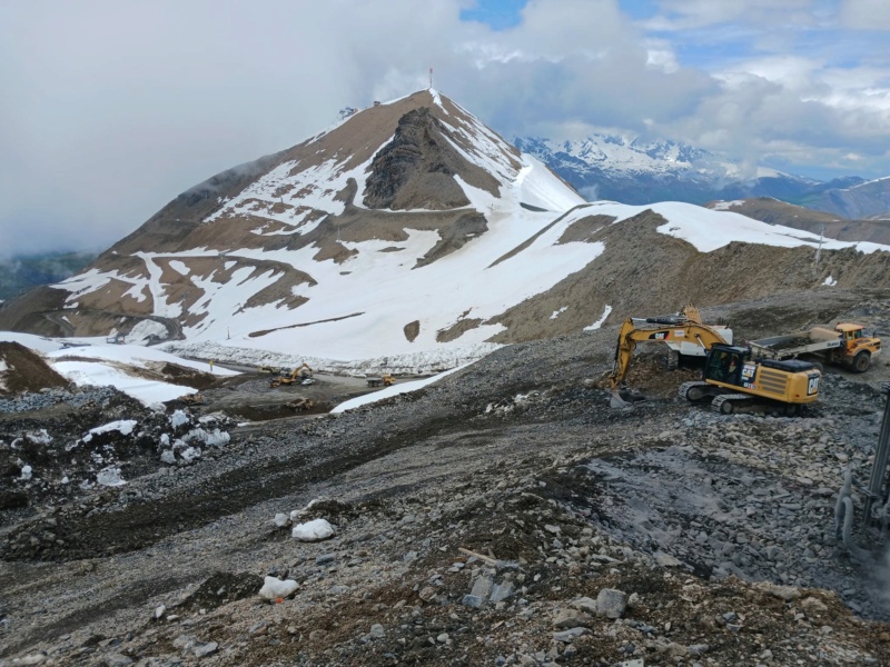 Construction téléphérique 3S Jandri Express Les 2 Alpes 34909310