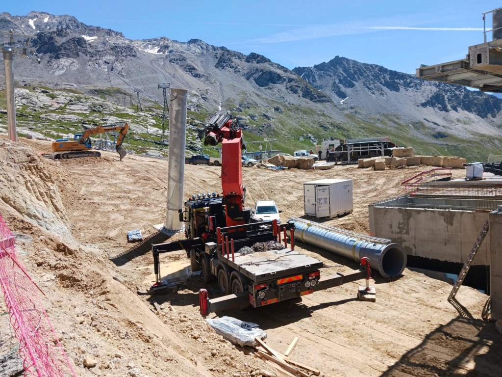 Construction télécabine 10 places (TCD10) des Glaciers La Plagne 36226710