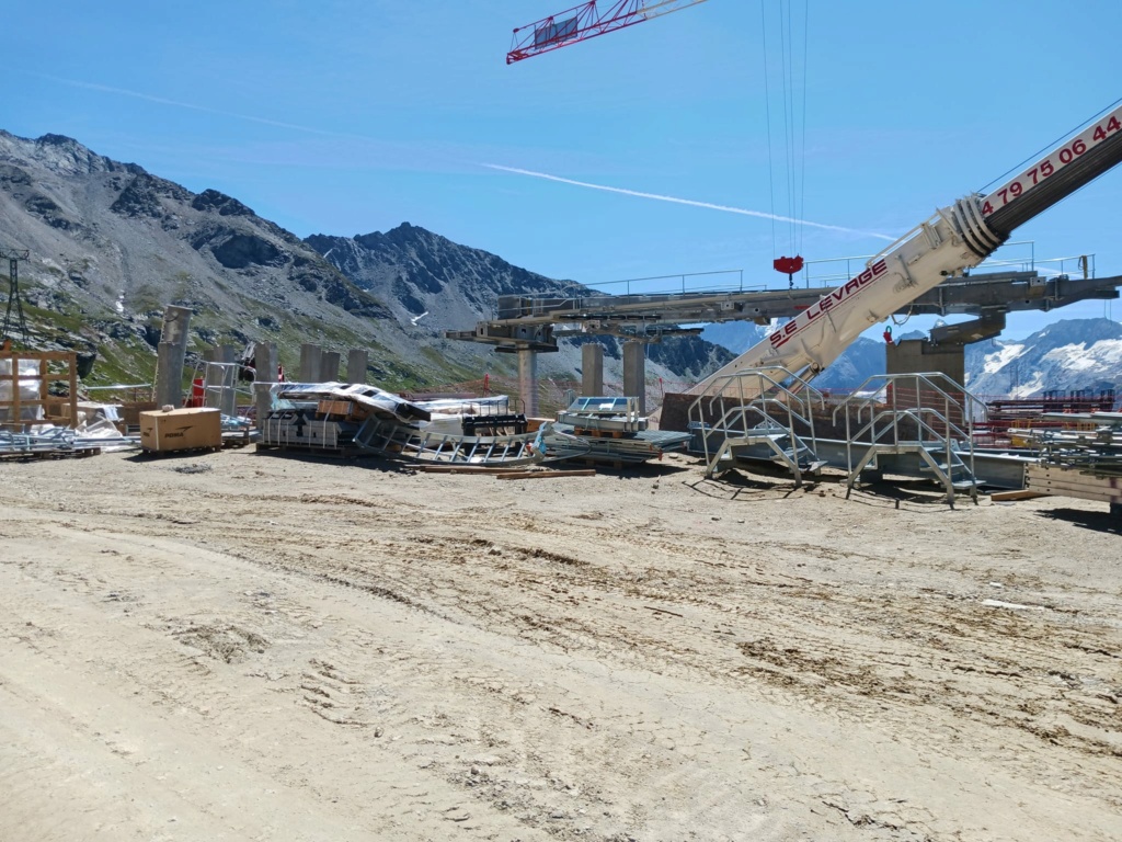 Construction télécabine 10 places (TCD10) des Glaciers La Plagne 36226910