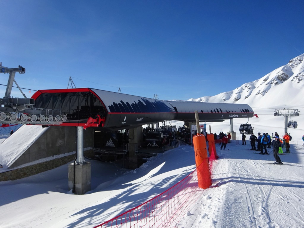 Construction télécabine 10 places (TCD10) des Glaciers La Plagne 41643910