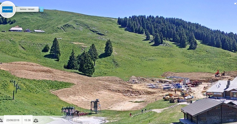 Construction TMX Belvédère, TKE Aigle & Bambi - Chantiers le Semnoz Chanti11