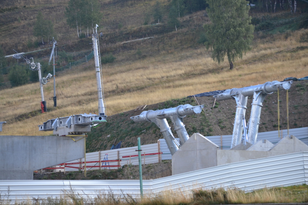 Construction téléphérique 3S Jandri Express Les 2 Alpes Dsc11945