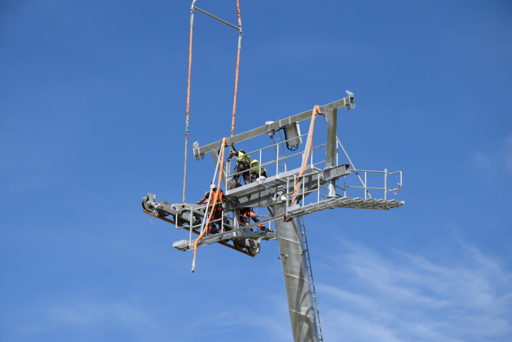 Chantiers St Lary - Télésiège Forêt / Télécabine Espiaube - TSD6 Tourette Dsc_8402